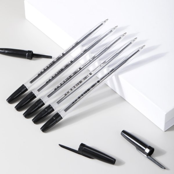DELI Q6 CLASSIC BALL-POINT PEN 0.7MM BLK