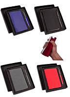 Set of 2: Flexible Pocket A6 Notebook