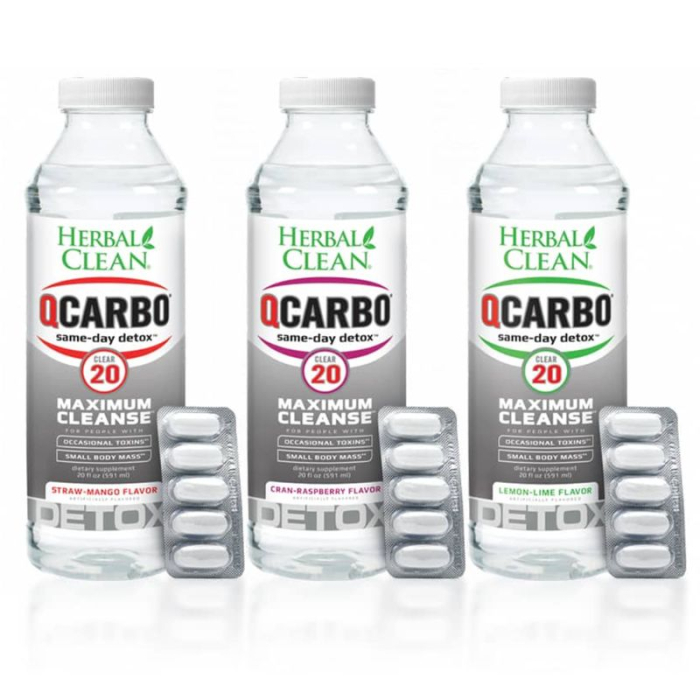 Q Carbo 20oz Clear Maximum Cleanse