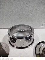 Shine Stainless Round Panner maker with lid & base