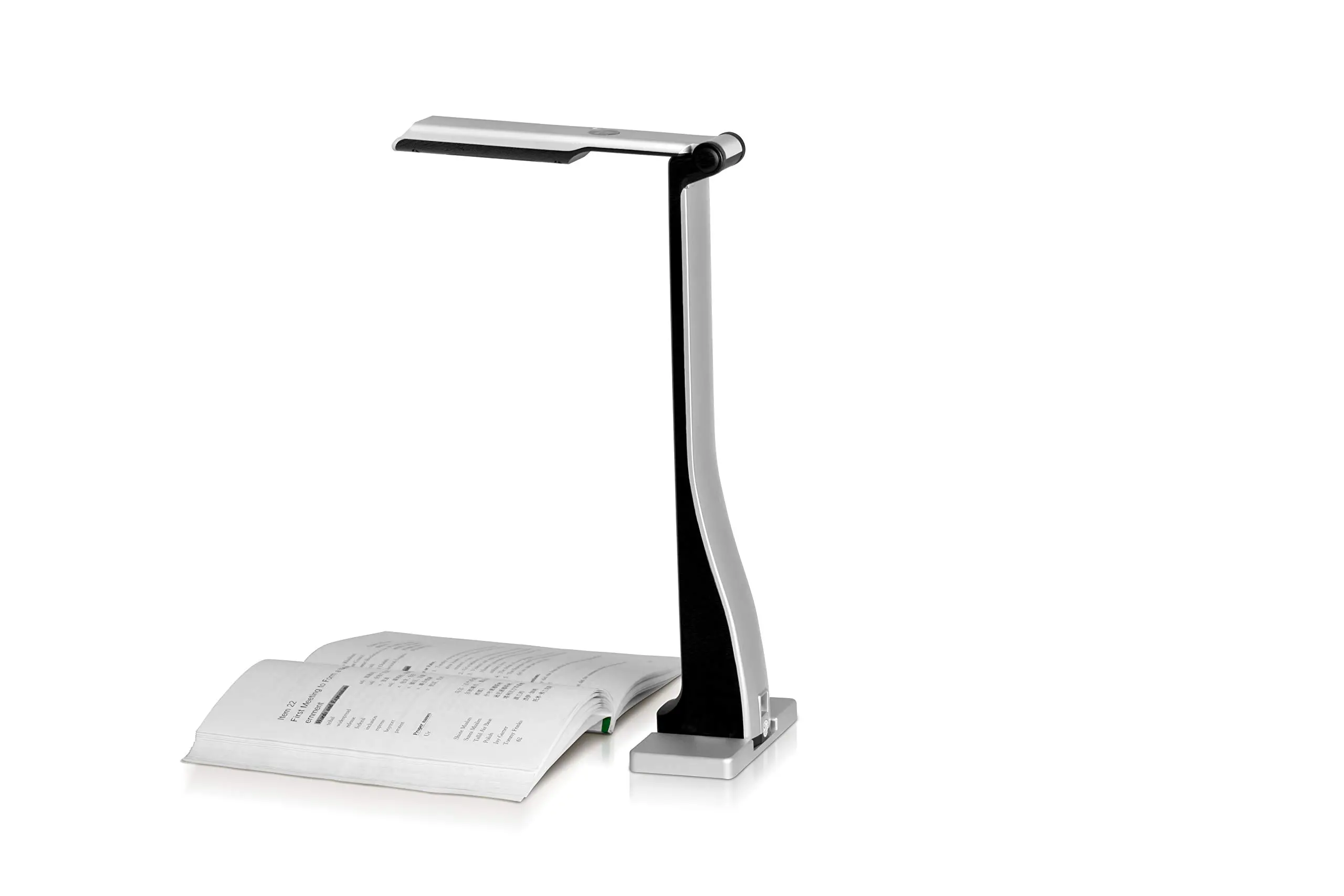 ScannerCam 22 Portable 8.0 MP USB Document Camera with Built-in Mic and LED Light for MAC, PC, Chromebook. Designed for Online Learning, Web Meeting and Document Scanning