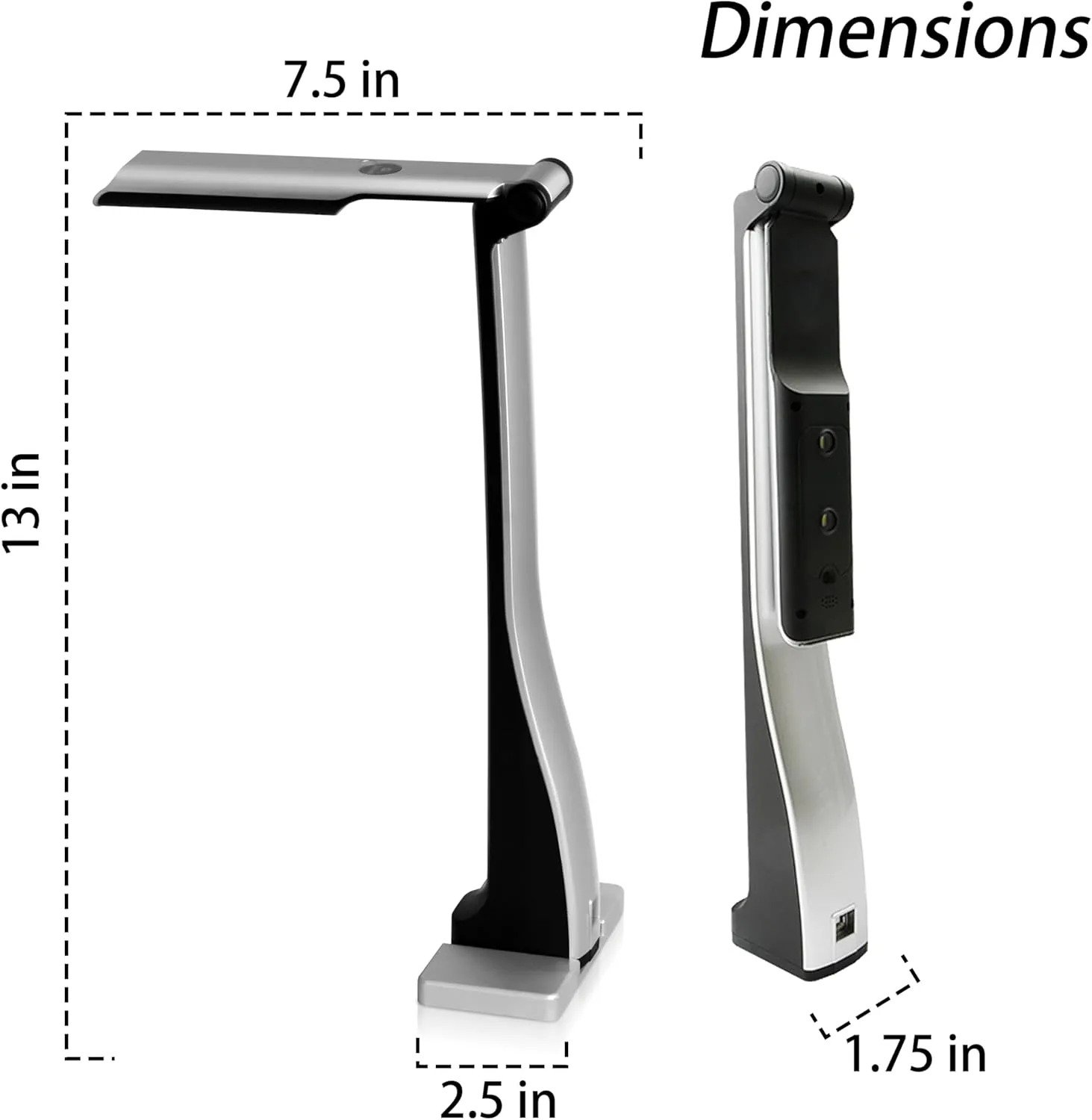 ScannerCam 22 Portable 8.0 MP USB Document Camera with Built-in Mic and LED Light for MAC, PC, Chromebook. Designed for Online Learning, Web Meeting and Document Scanning