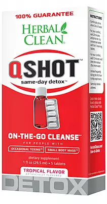 Herbal Clean - QShot On-The-Go Cleanse