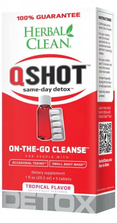 Herbal Clean - QShot On-The-Go Cleanse