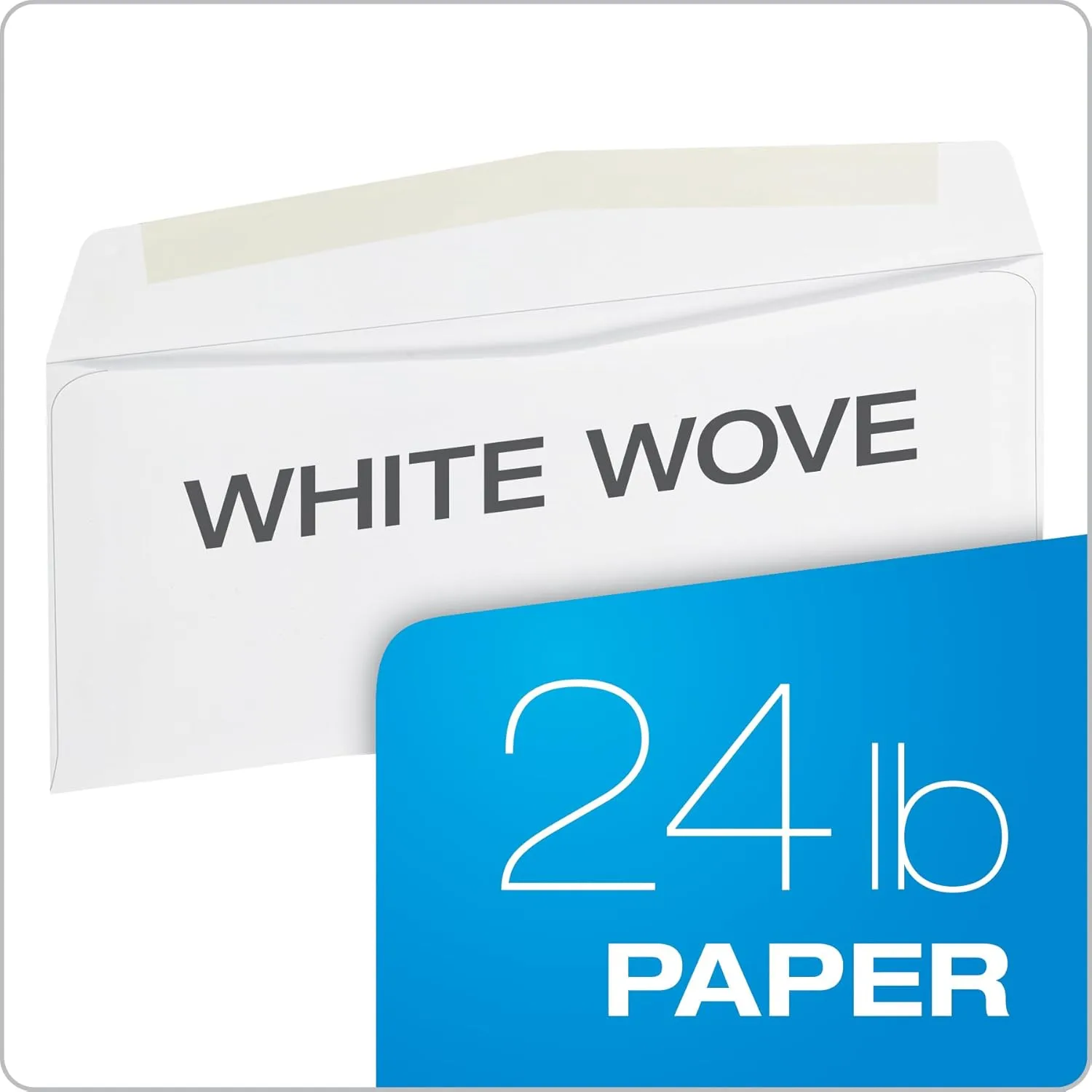 Quality Park #10 Envelopes, Letter Size White Mailing Envelopes, 4-1/8x9-1/2 Inch, No Window Business Envelopes, Gummed Closure, 500/Box (QUA90020) 4-1/8 x 9-1/2 Envelopes
