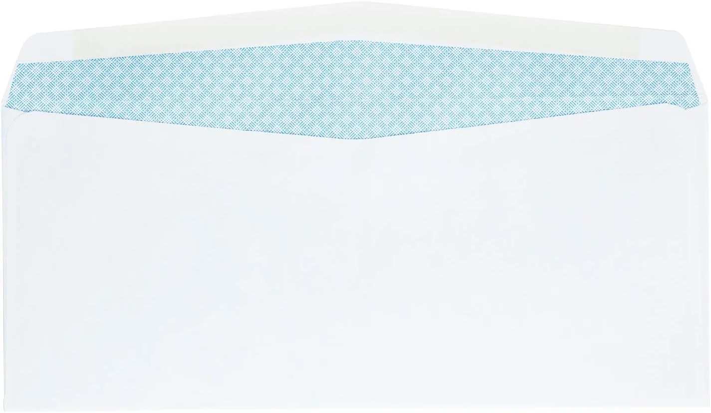 Quality Park #10 Security Envelopes, White, Box of 500