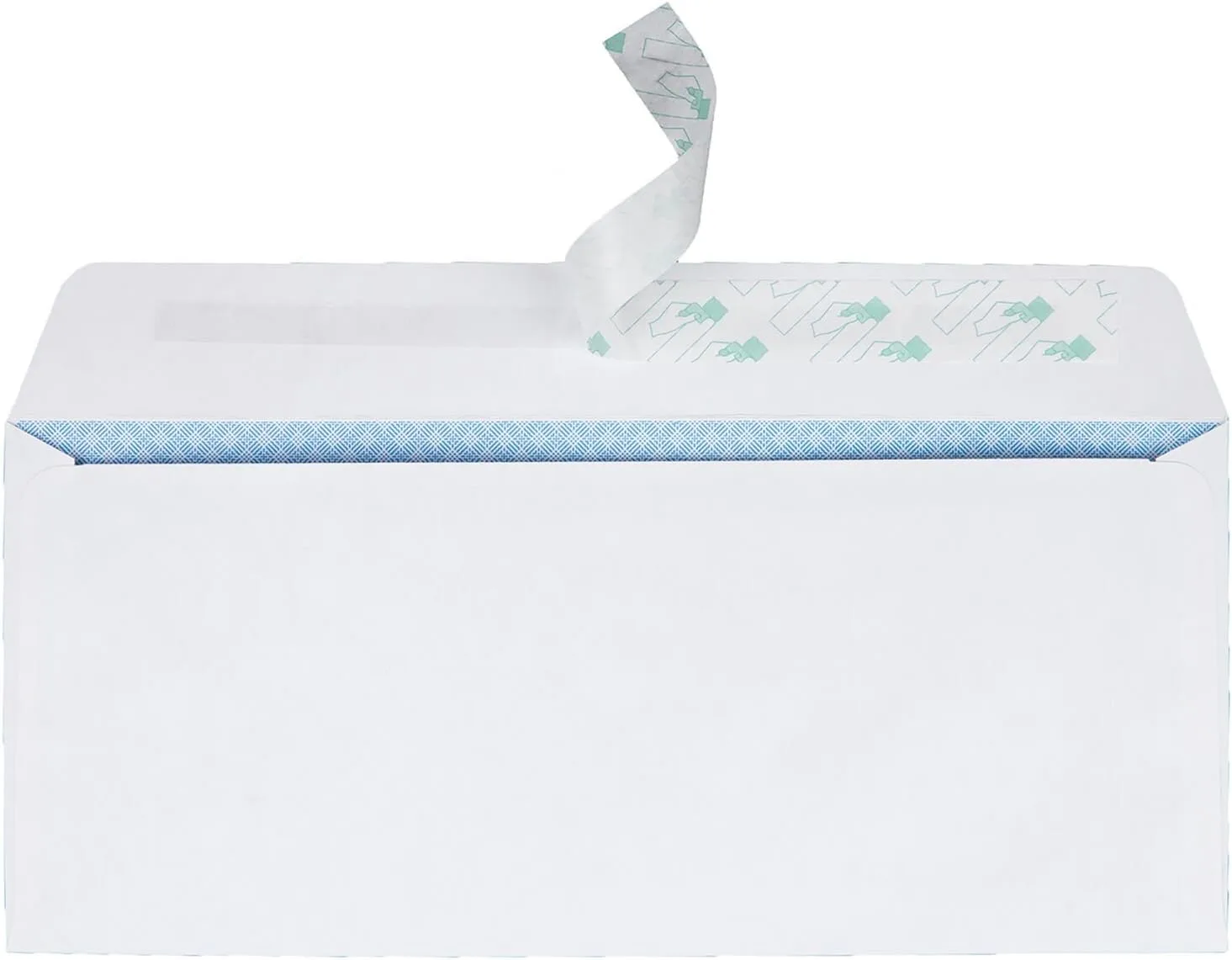 Quality Park #10 Window Envelopes, Redi-Strip, White, 500/Box (69222)