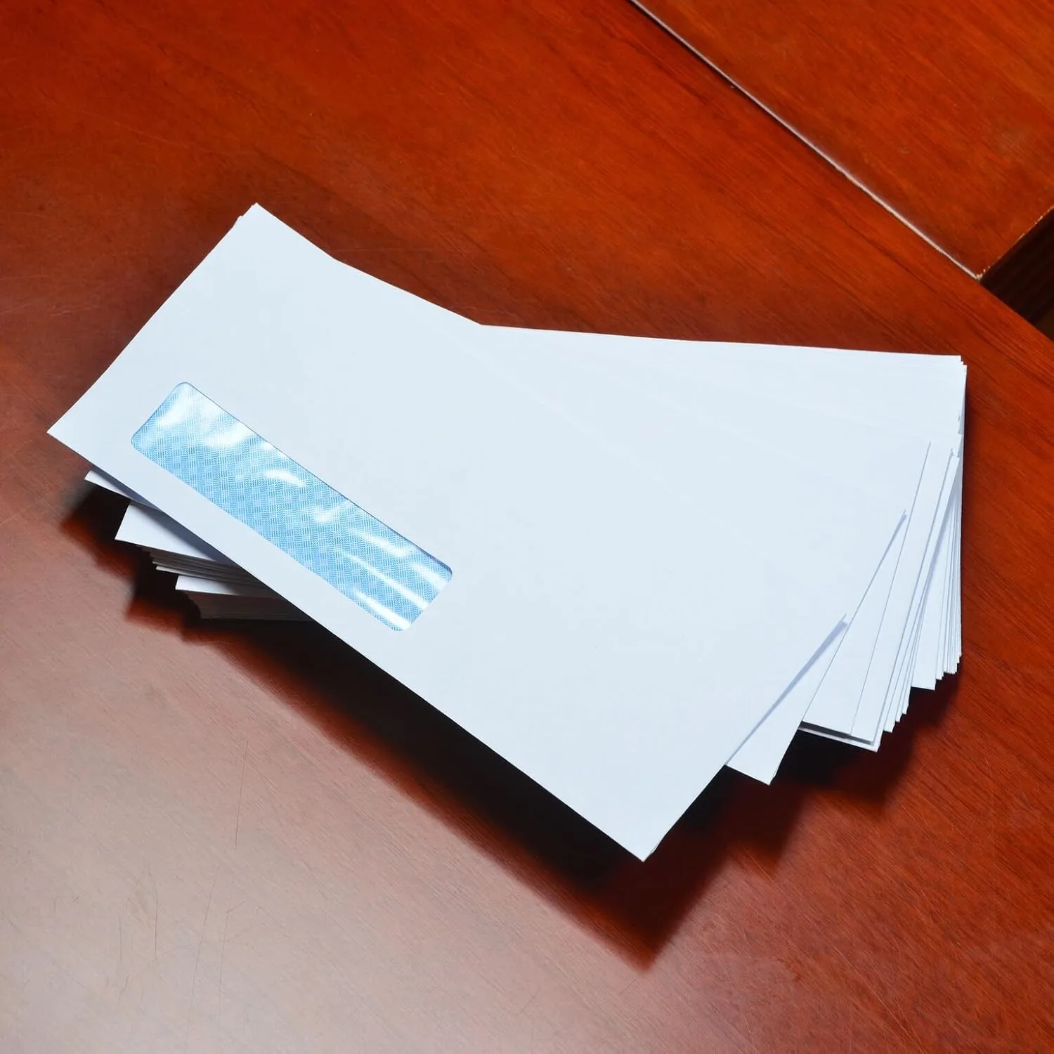Quality Park #10 Window Envelopes, Redi-Strip, White, 500/Box (69222)