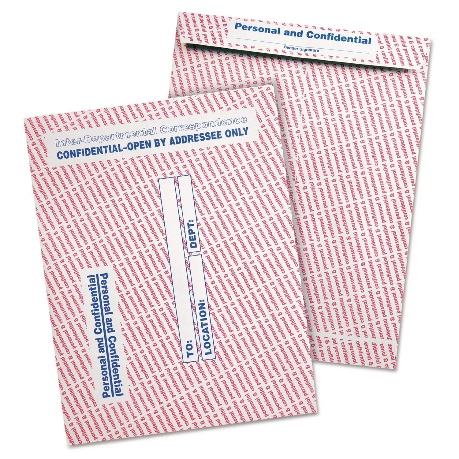 Quality Park Interdepartmental Envelopes, 10 x 13, Gray, 100 count