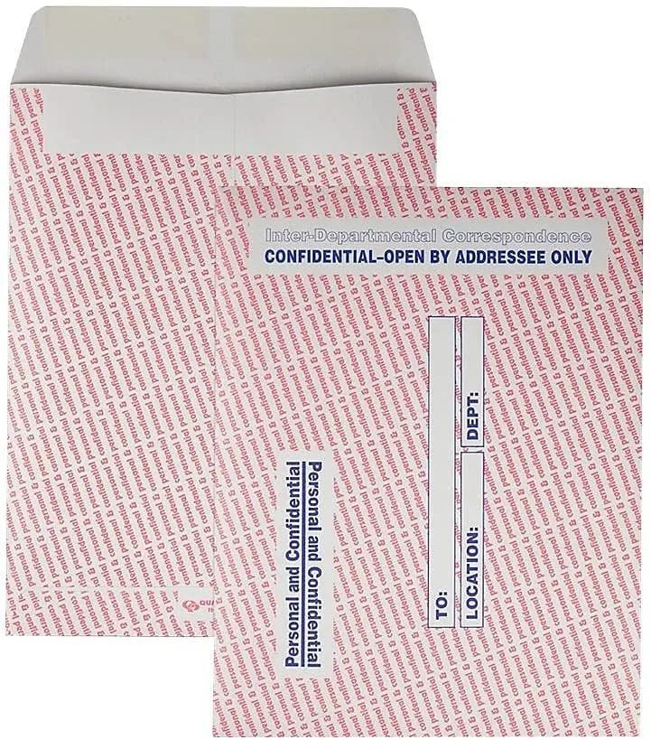 Quality Park Interdepartmental Envelopes, 10 x 13, Gray, 100 count