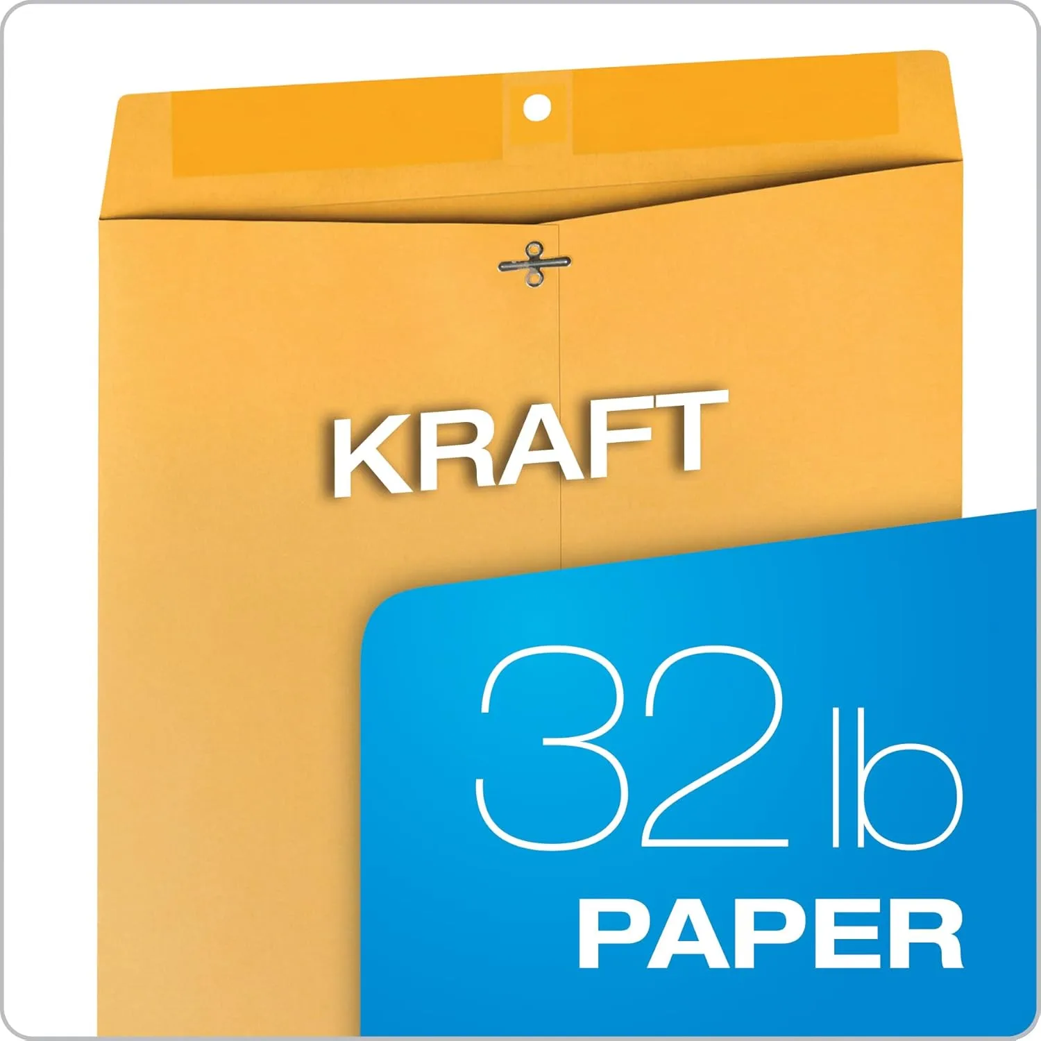 Quality Park Clasp Envelopes, Kraft, 32 lb
