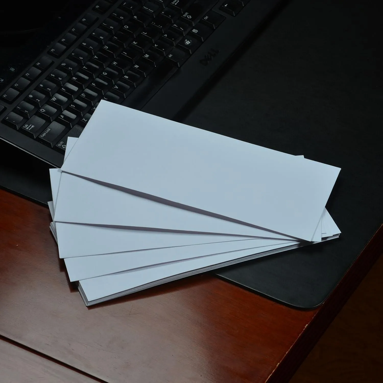 Quality Park #6-3/4 Business Envelopes, Gummed Flap, 24 lb White Wove, 3-5/8 x 6-1/2, 500/Box