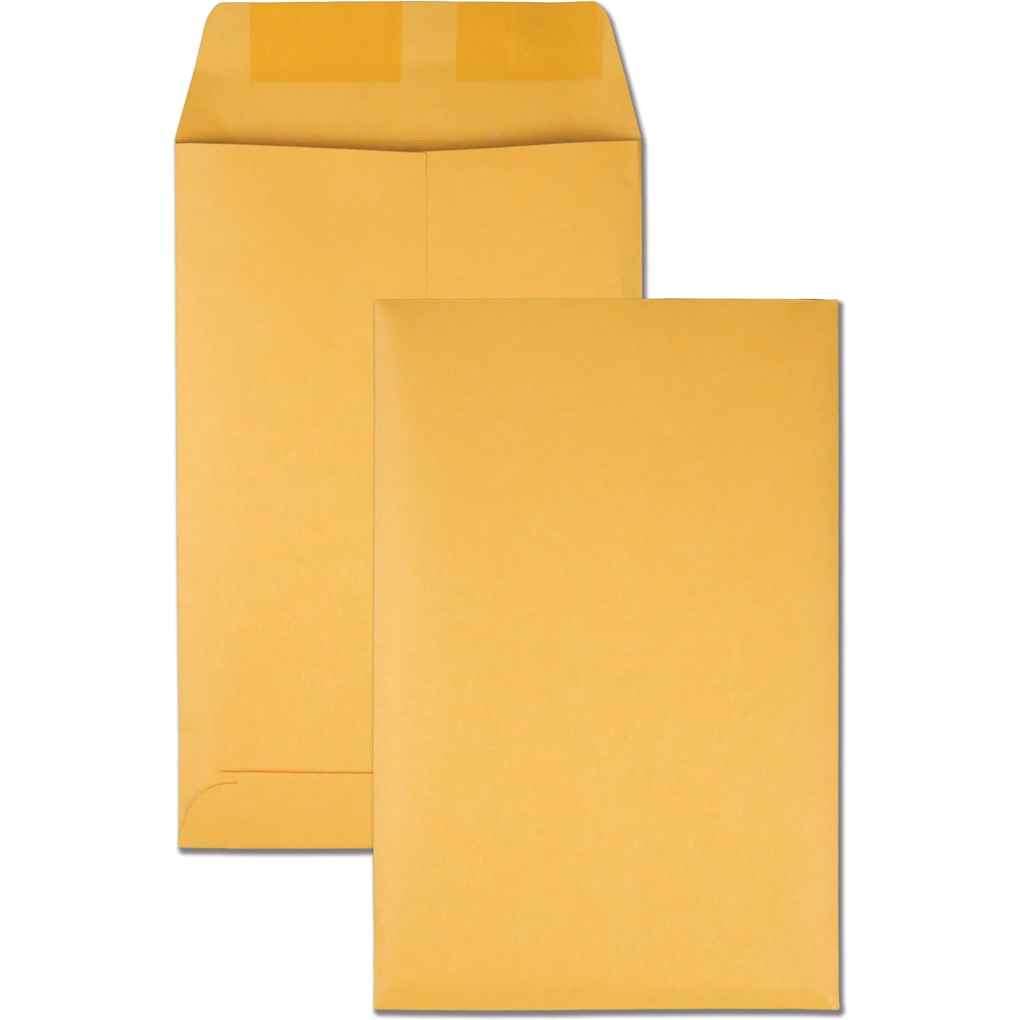 Quality Park Catalog Mailing Envelopes, 6 x 9 Envelopes, Gummed, Heavy 28 lb. Kraft Paper, Greeting Card Size, For Mailing, Organizing and Storage, 100 per Box (QUA40767)
