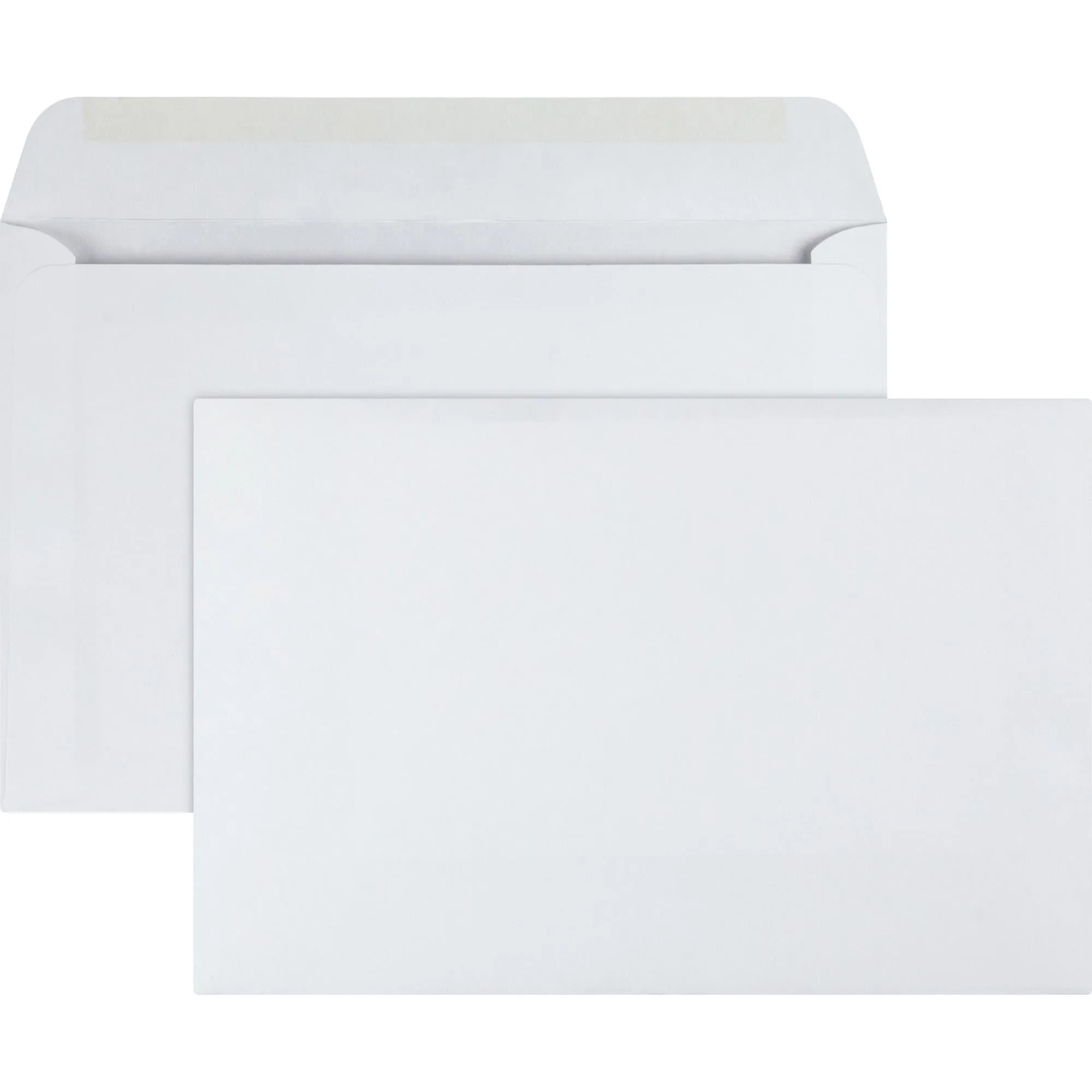 Quality Park Booklet Envelopes, Gummed, White, 6 x 9, 100 per Box, (37113)