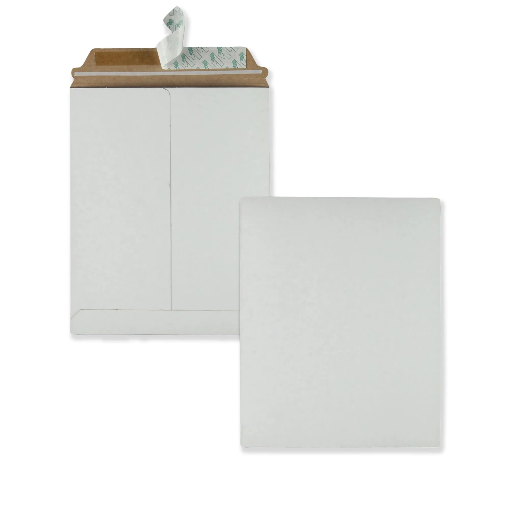 Quality Park Extra-Rigid Fiberboard Photo/Document Mailers, 9 x 11.5 Inches, Box of 25, White