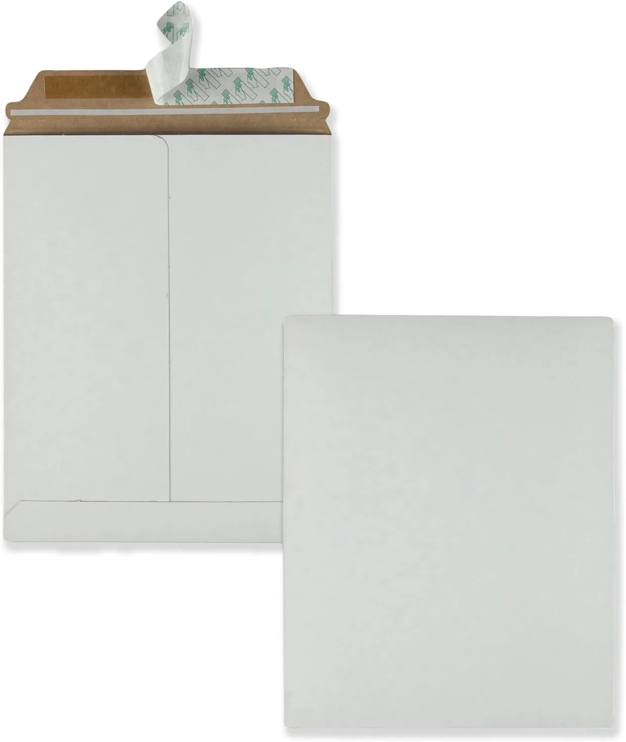 Quality Park Extra-Rigid Fiberboard Photo/Document Mailers, 9 x 11.5 Inches, Box of 25, White