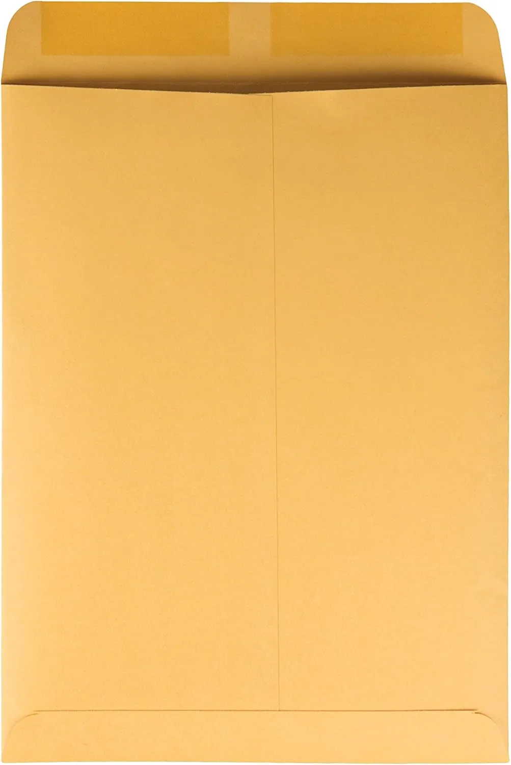 Quality Park Catalog Envelopes, 9 x 12, 28 lb Kraft, Gummed Flap, 100/Box