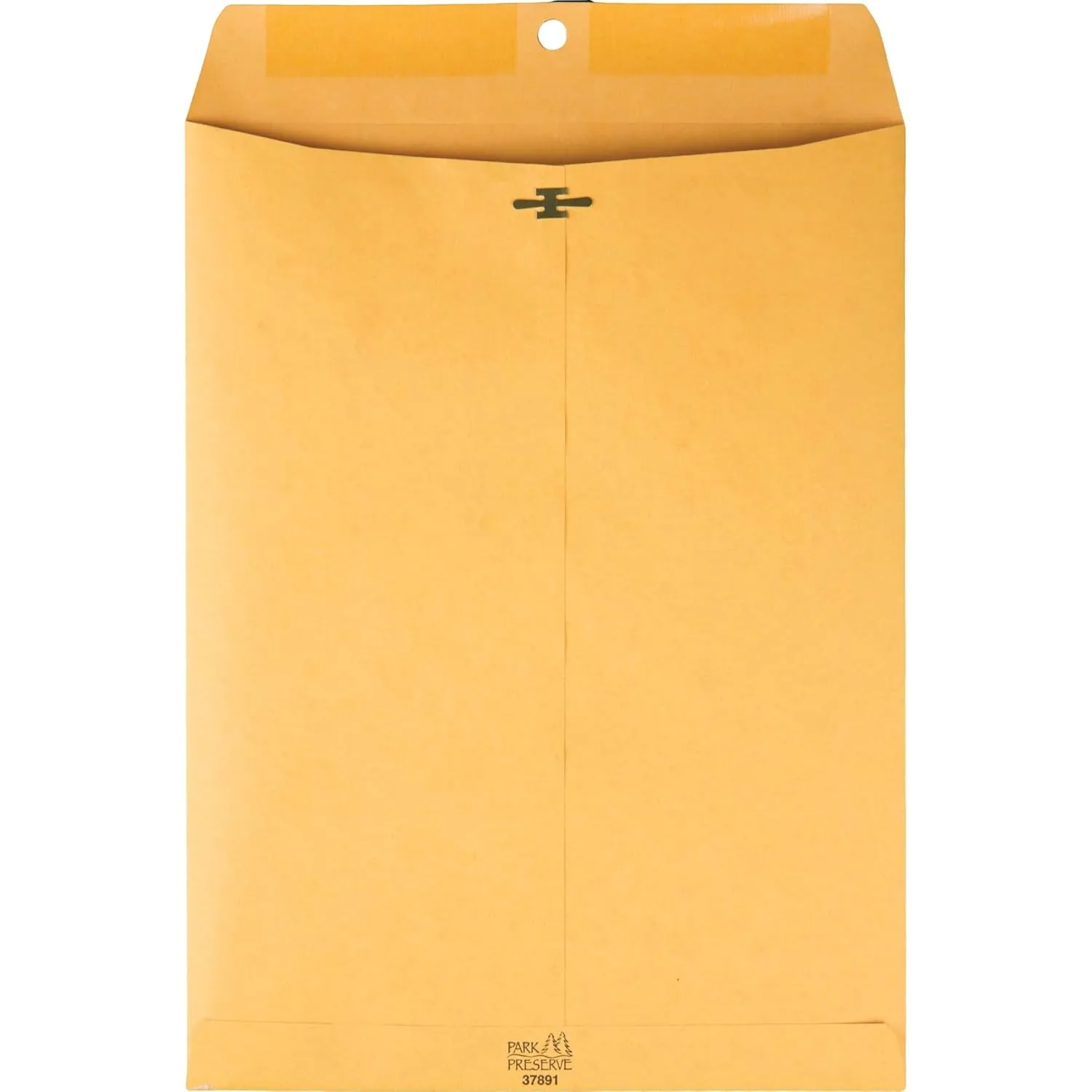 Quality Park High Bulk 9 x 12 Kraft Clasp Envelopes, Brown, 100/Box (QUA37891)