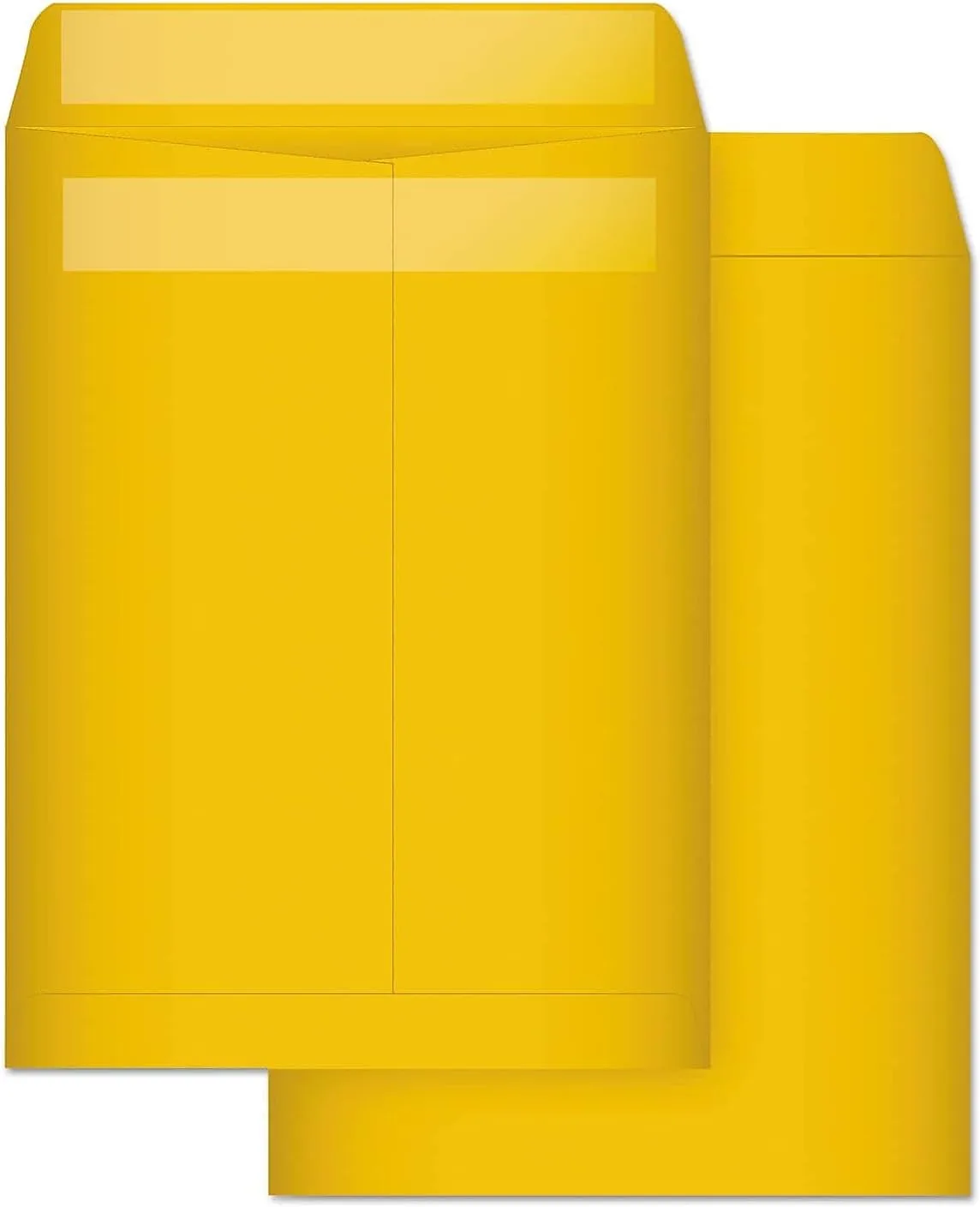 High Bulk Self-Sealing Envelopes, #10 1/2, Cheese Blade Flap, Redi-Seal Closure, 9 X 12, Brown Kraft, 100/Box 9 x 12"
