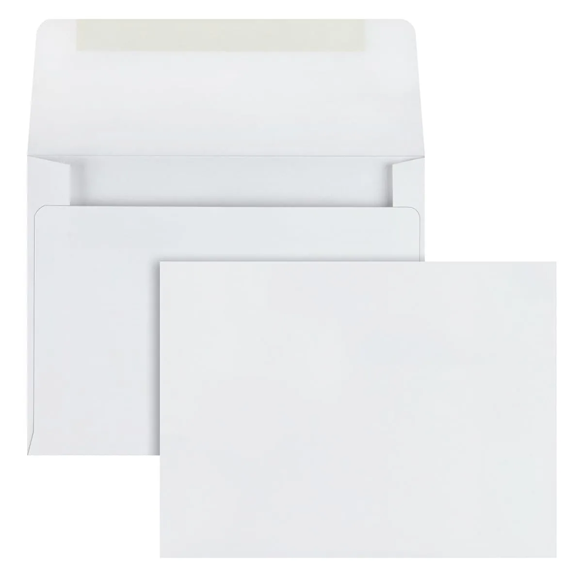 Quality Park A2 Invitation Envelopes, 4-3/8" x 5-3/4", 24 lb, White, 100/Box