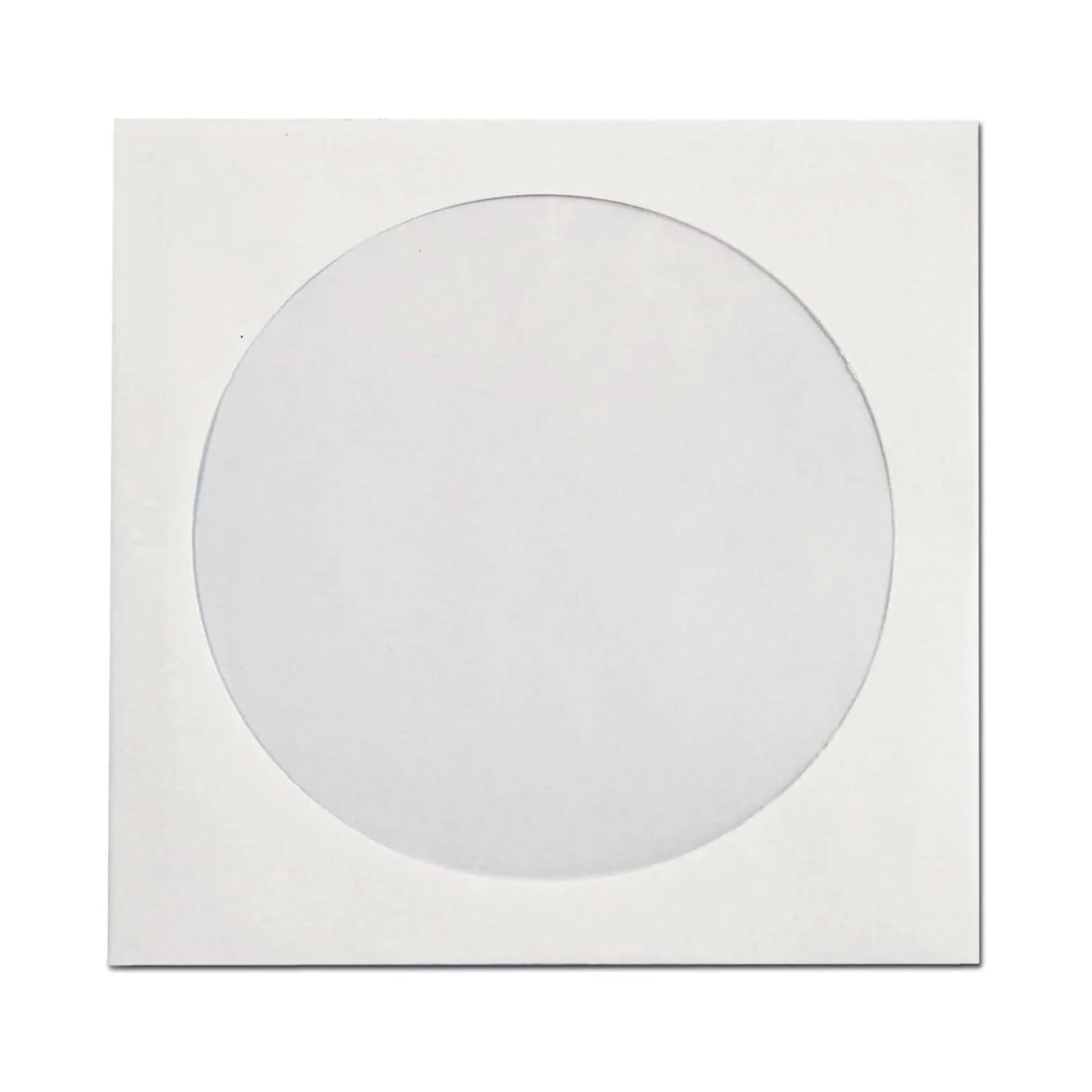 Quality Park CD/DVD Sleeves, 5 x 5 in, White, 250 Pack