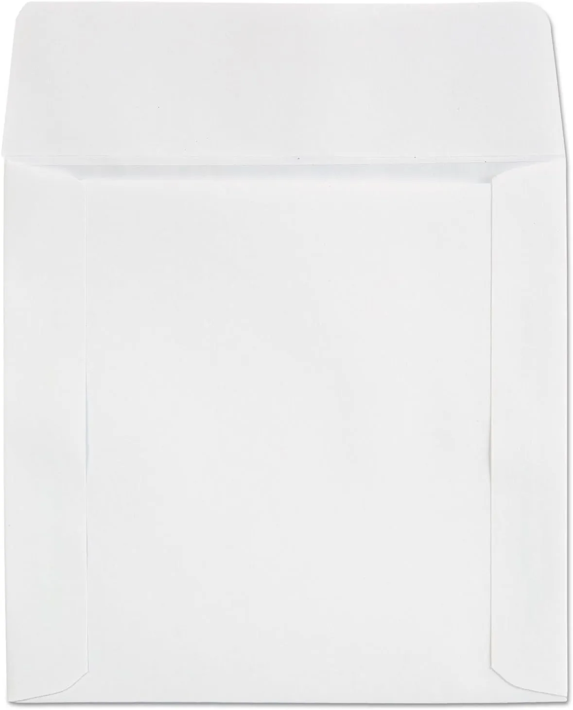 Quality Park CD/DVD Sleeves, 5 x 5 in, White, 250 Pack