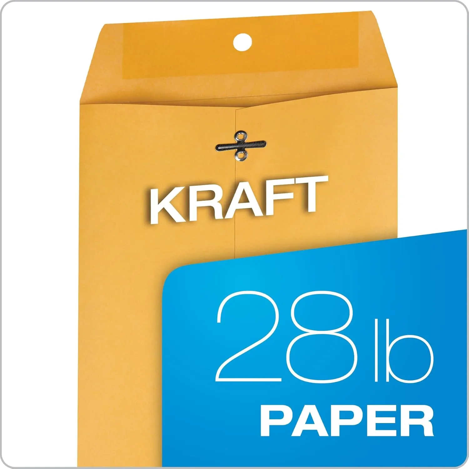 Quality Park Clasp Envelopes, 6.5 x 9.5 Inch Brown Kraft, 100 Count