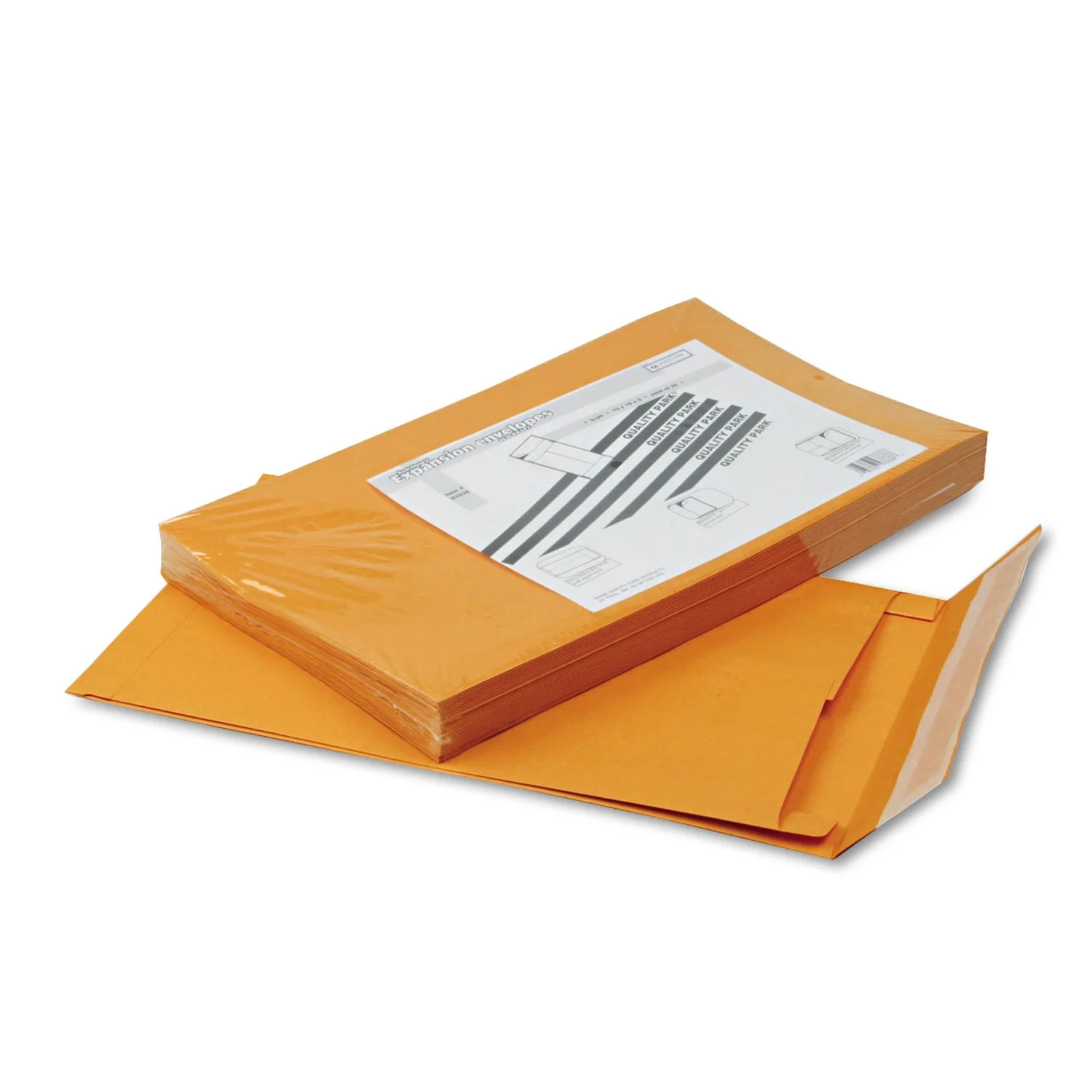 Quality Park Large Format Catalog Envelopes, Redi-Strip, Kraft, 10 x 15, 25/Box