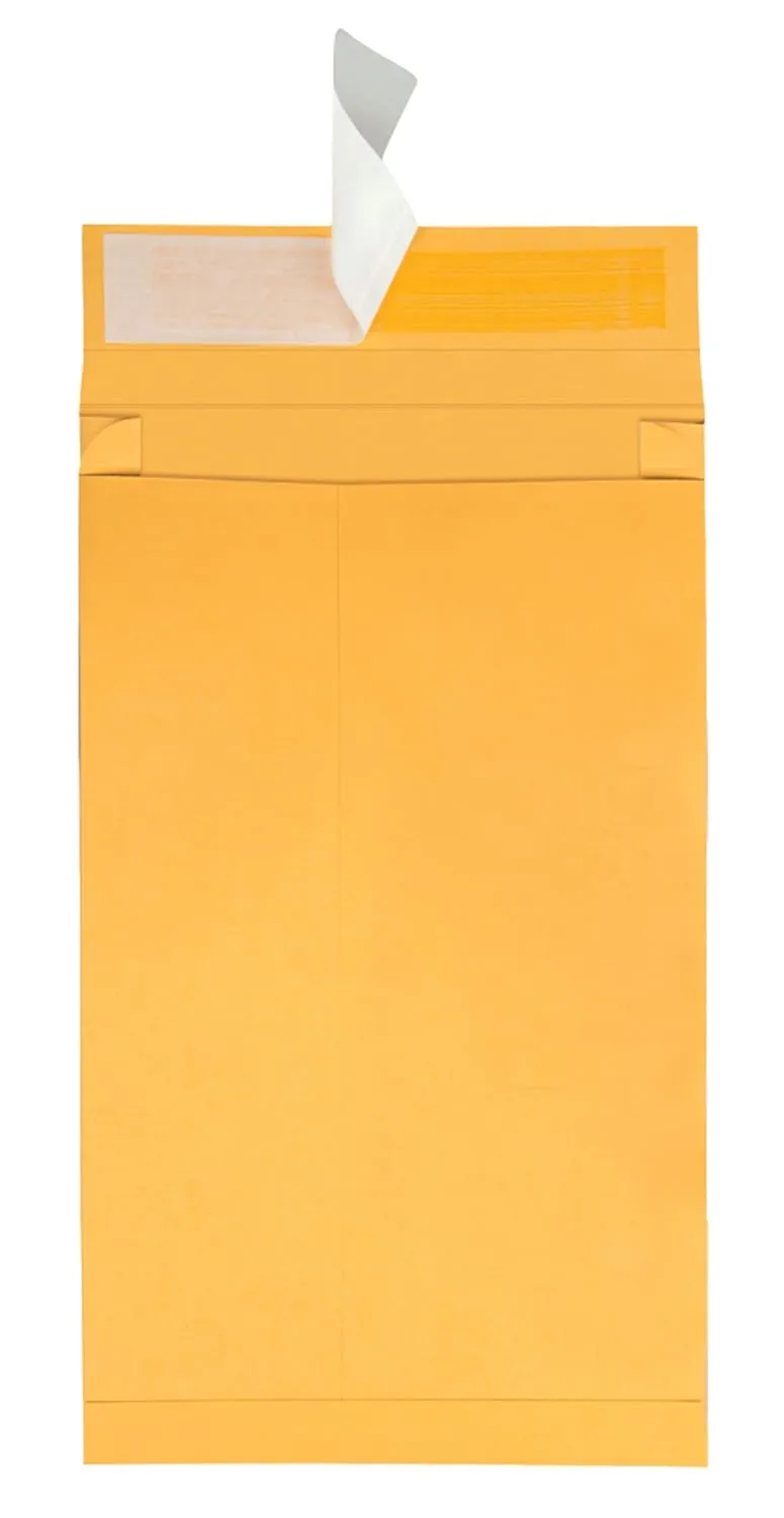 Quality Park Large Format Catalog Envelopes, Redi-Strip, Kraft, 10 x 15, 25/Box