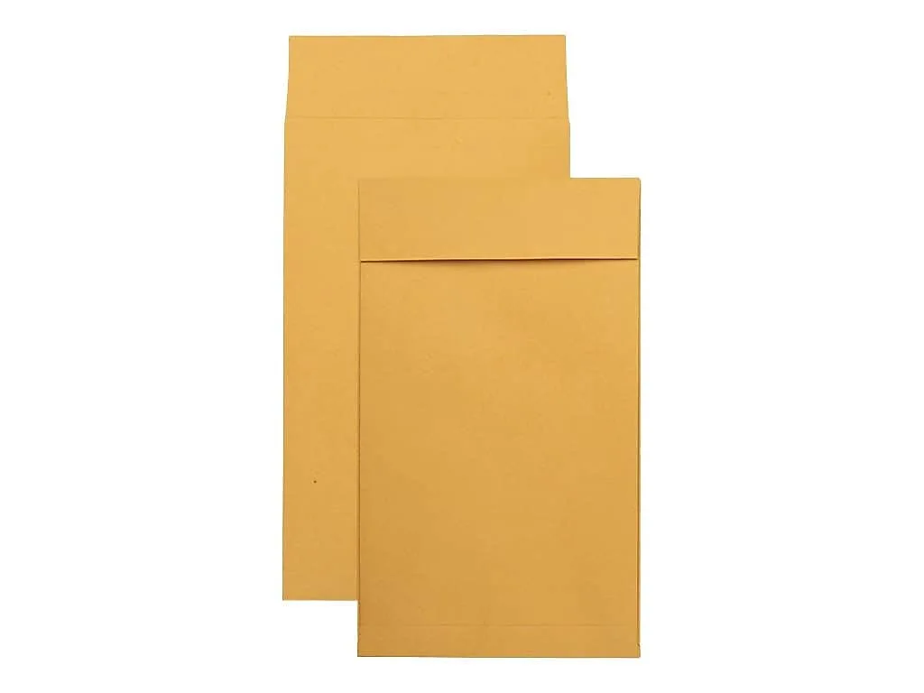 Quality Park Large Format Catalog Envelopes, Redi-Strip, Kraft, 10 x 15, 25/Box