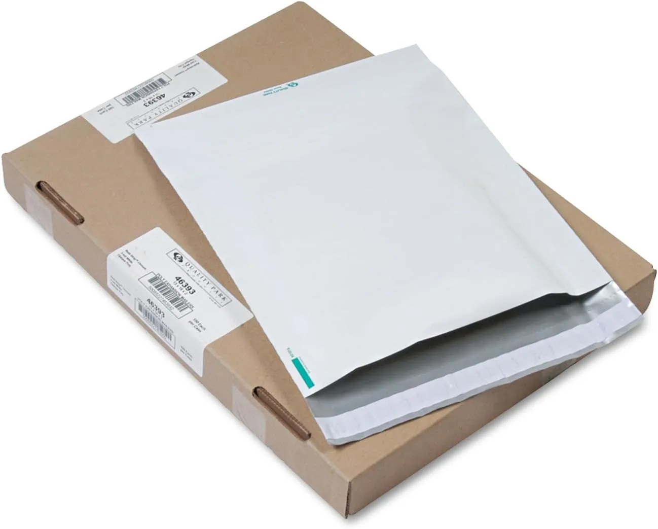 Quality Park Redi-Strip Poly Expansion Mailer, 13 x 16, 100 Pack
