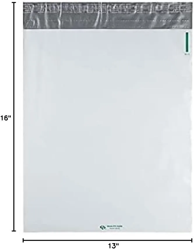 Quality Park Redi-Strip Poly Expansion Mailer, 13 x 16, 100 Pack