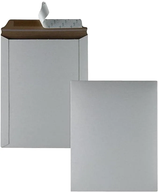 Quality Park Photo/Document Mailer, Redi-Strip, White, 9.75x12.5, 25 per box