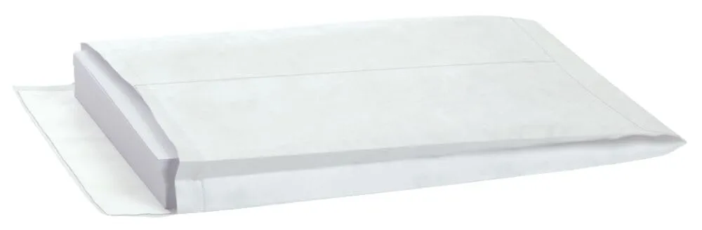 Quality Park® Survivor® 10 x 13 x 1-1/2 Expansion Mailers, Redi-Strip® Self Seal Envelopes, Made of Durable Dupont™ Tyvek® Material, 100 per Box