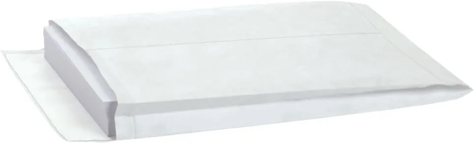 Quality Park® Survivor® 10 x 13 x 1-1/2 Expansion Mailers, Redi-Strip® Self Seal Envelopes, Made of Durable Dupont™ Tyvek® Material, 100 per Box