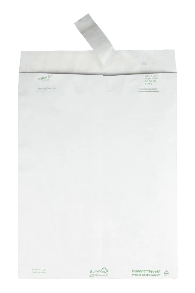 Quality Park Survivor Tyvek Mailers, 10 x 13, Self-Seal, 50/Box
