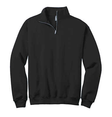 Unisex Nublend Cadet Collar Quarter-Zip Sweatshirt