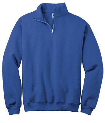 Unisex Nublend Cadet Collar Quarter-Zip Sweatshirt
