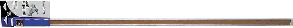 QUARTET Cork Bulletin Bar, Natural Cork with Aluminum Frame