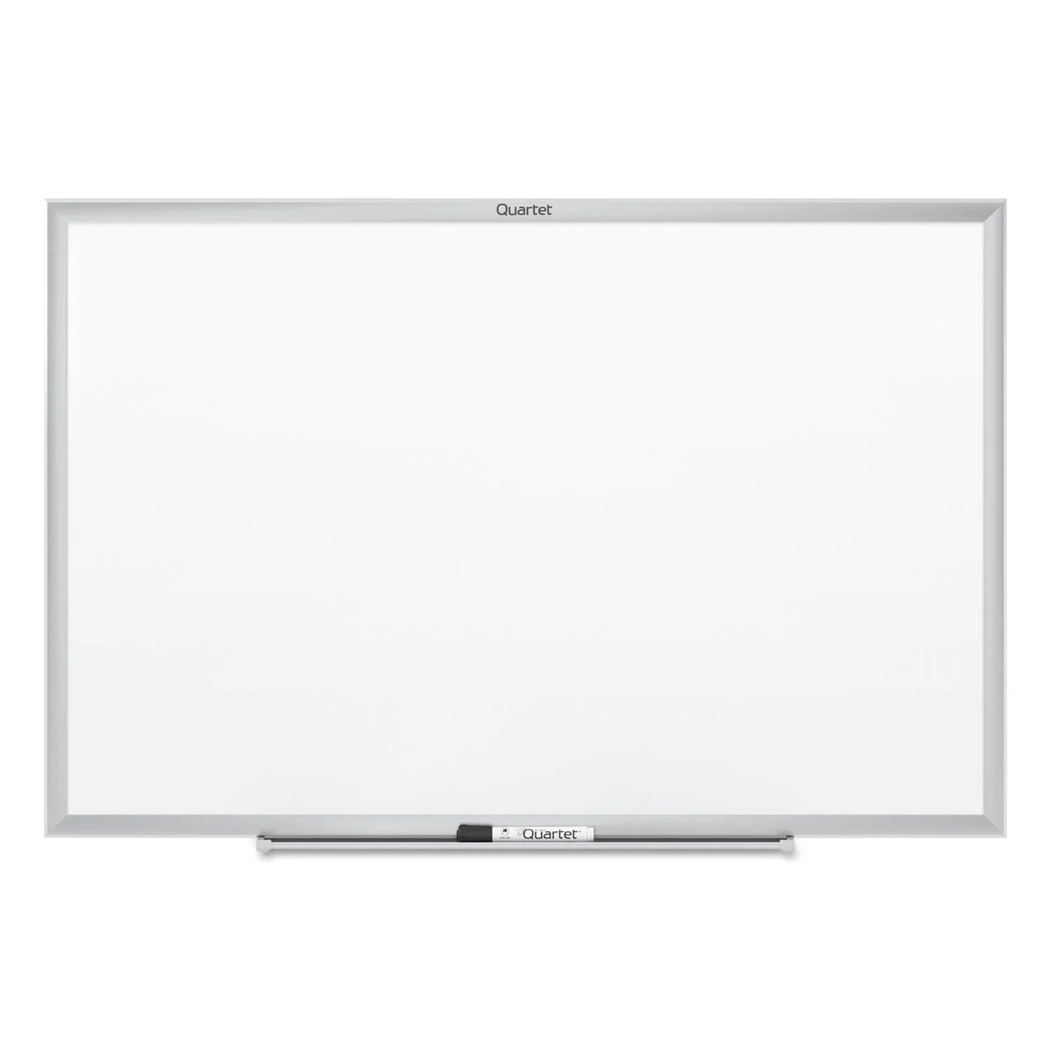 QUARTET Melamine Dry-Erase Whiteboard with Aluminum Frame