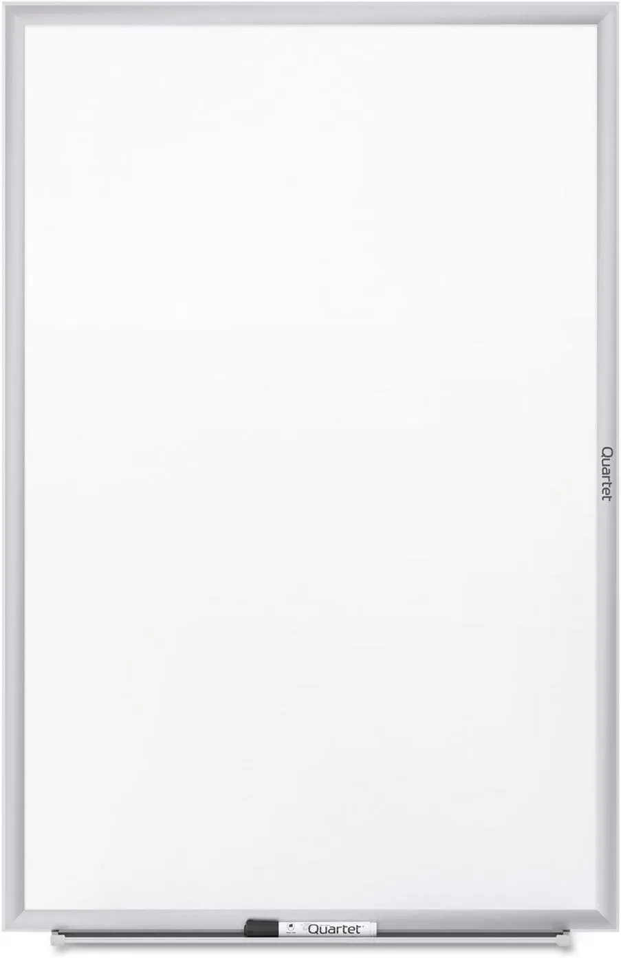 QUARTET Melamine Dry-Erase Whiteboard with Aluminum Frame