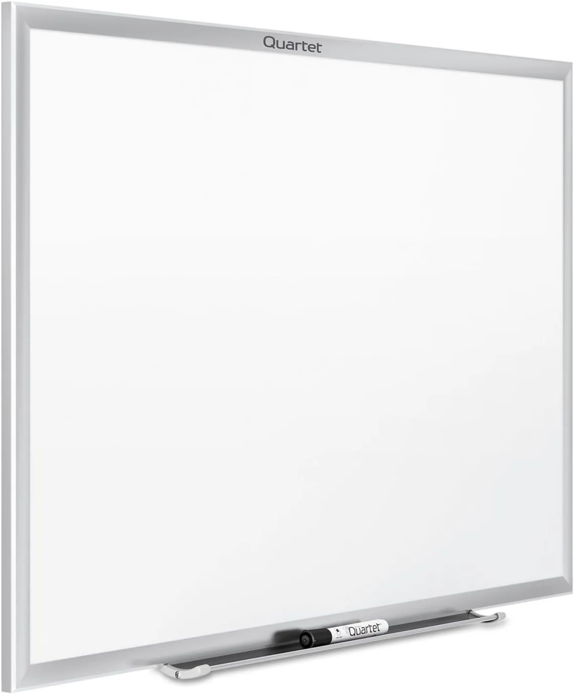 QUARTET Melamine Dry-Erase Whiteboard with Aluminum Frame