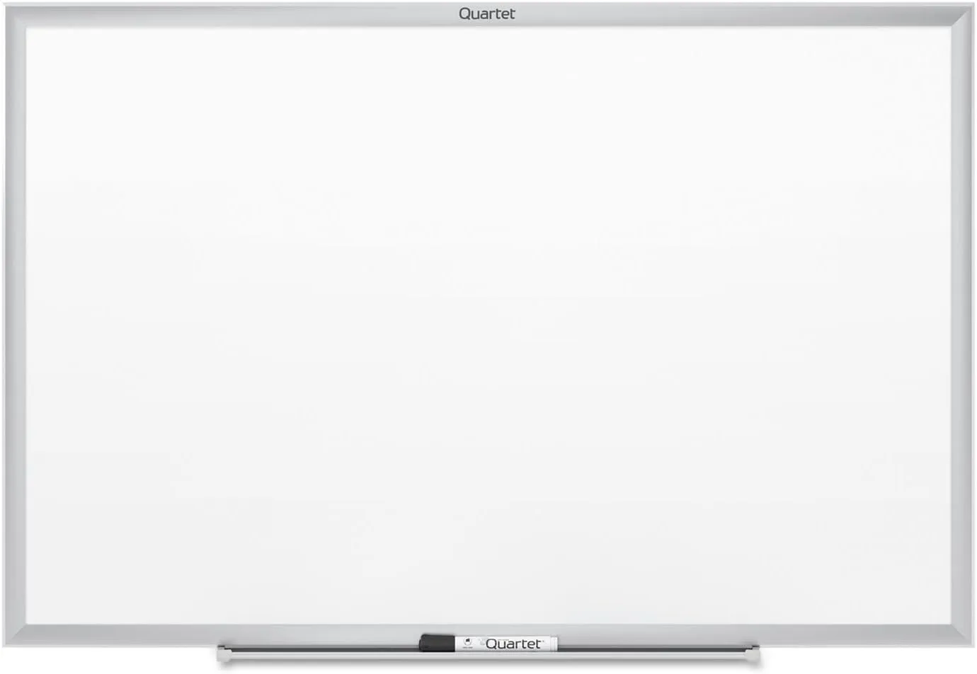 QUARTET Melamine Dry-Erase Whiteboard with Aluminum Frame