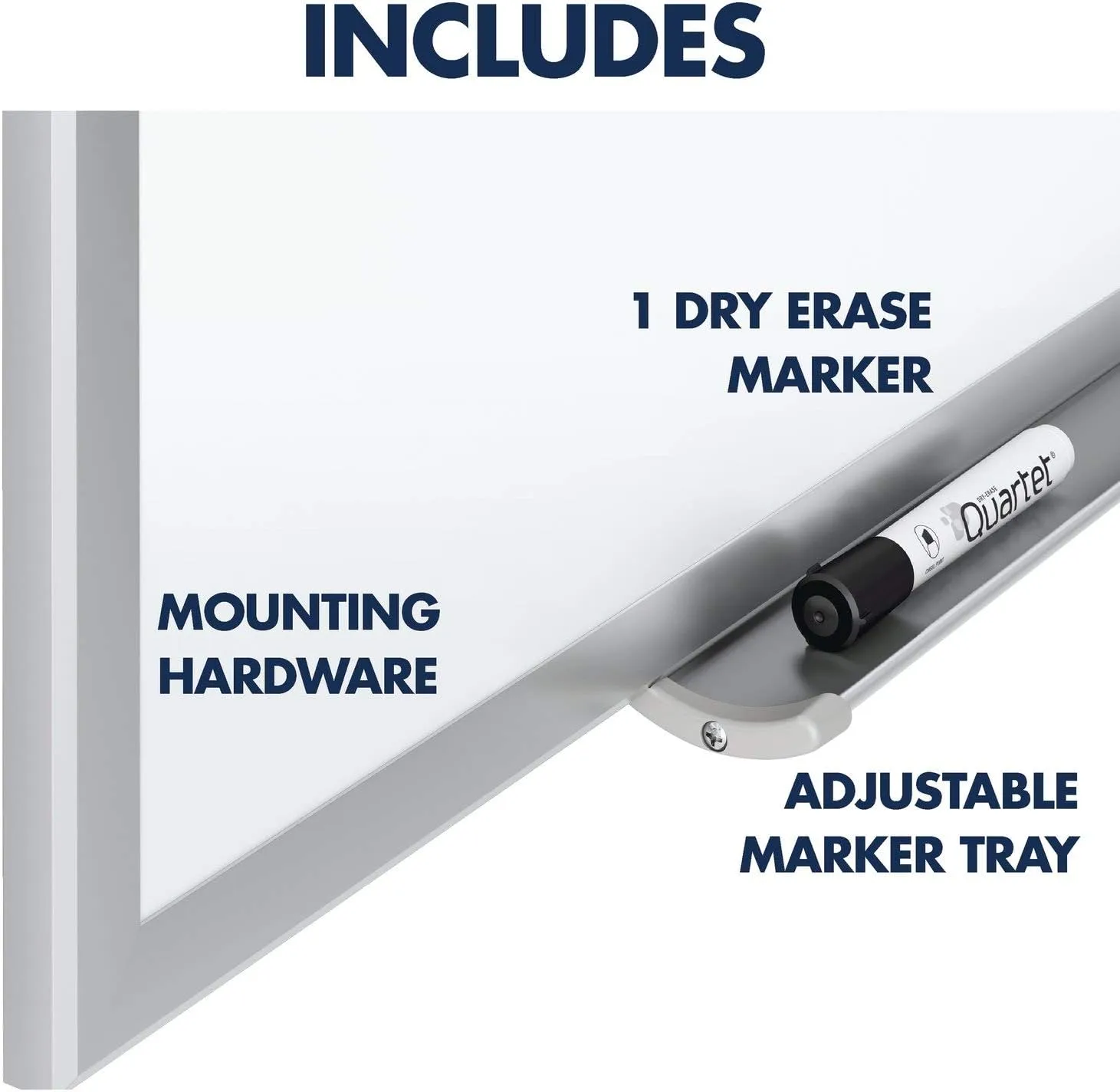 QUARTET Magnetic Dry Erase Whiteboard