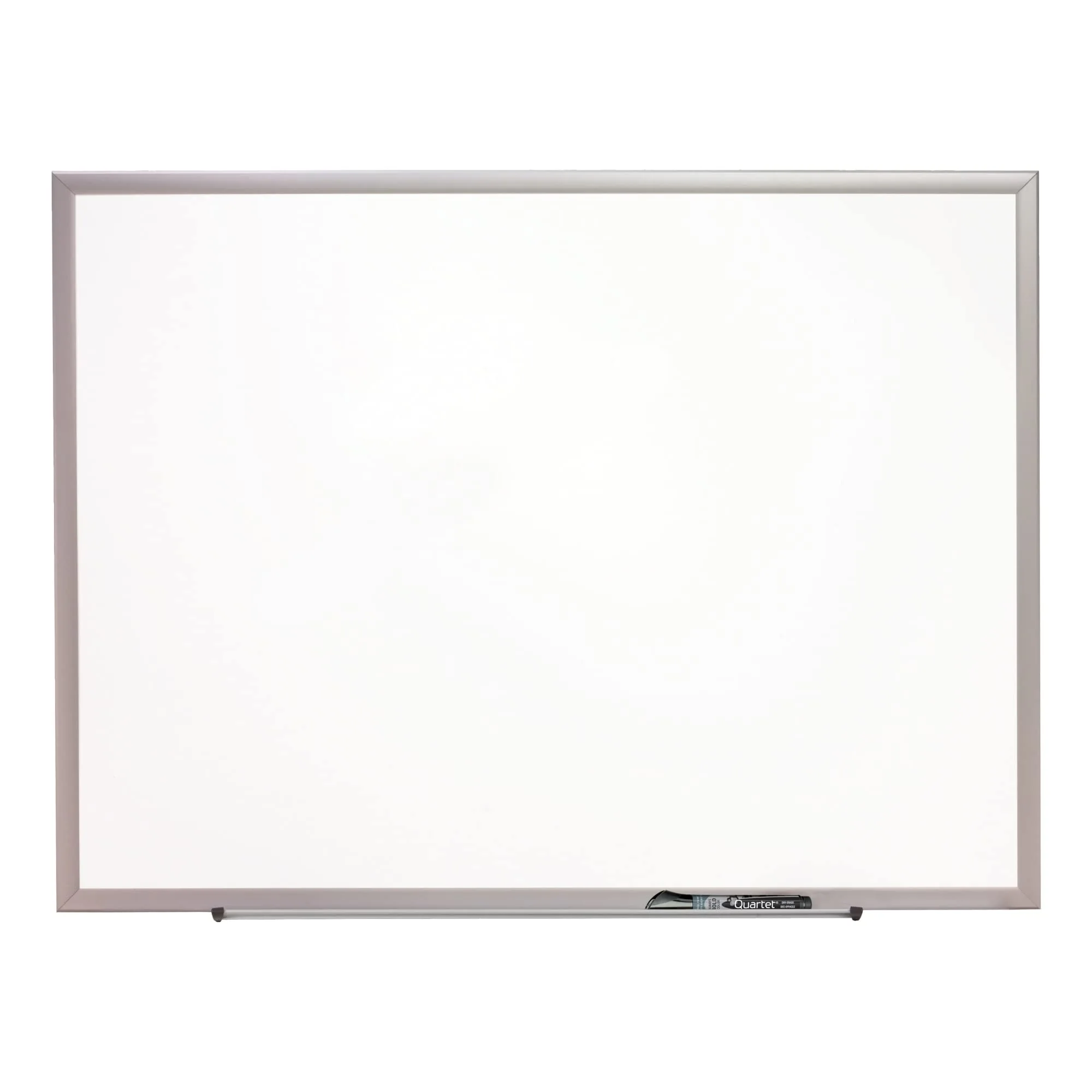 Quartet Magnetic Porcelain Whiteboard, 4' x 3' White Board, Premium, Duramax, Silver Aluminum Frame (2544) Silver 48"W x 36"H