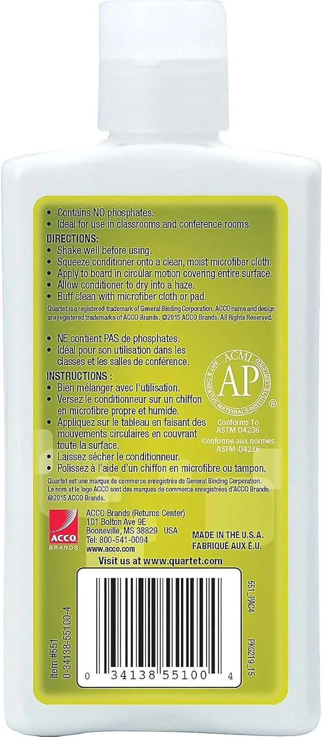 QUARTET Whiteboard Cleaner/Conditioner