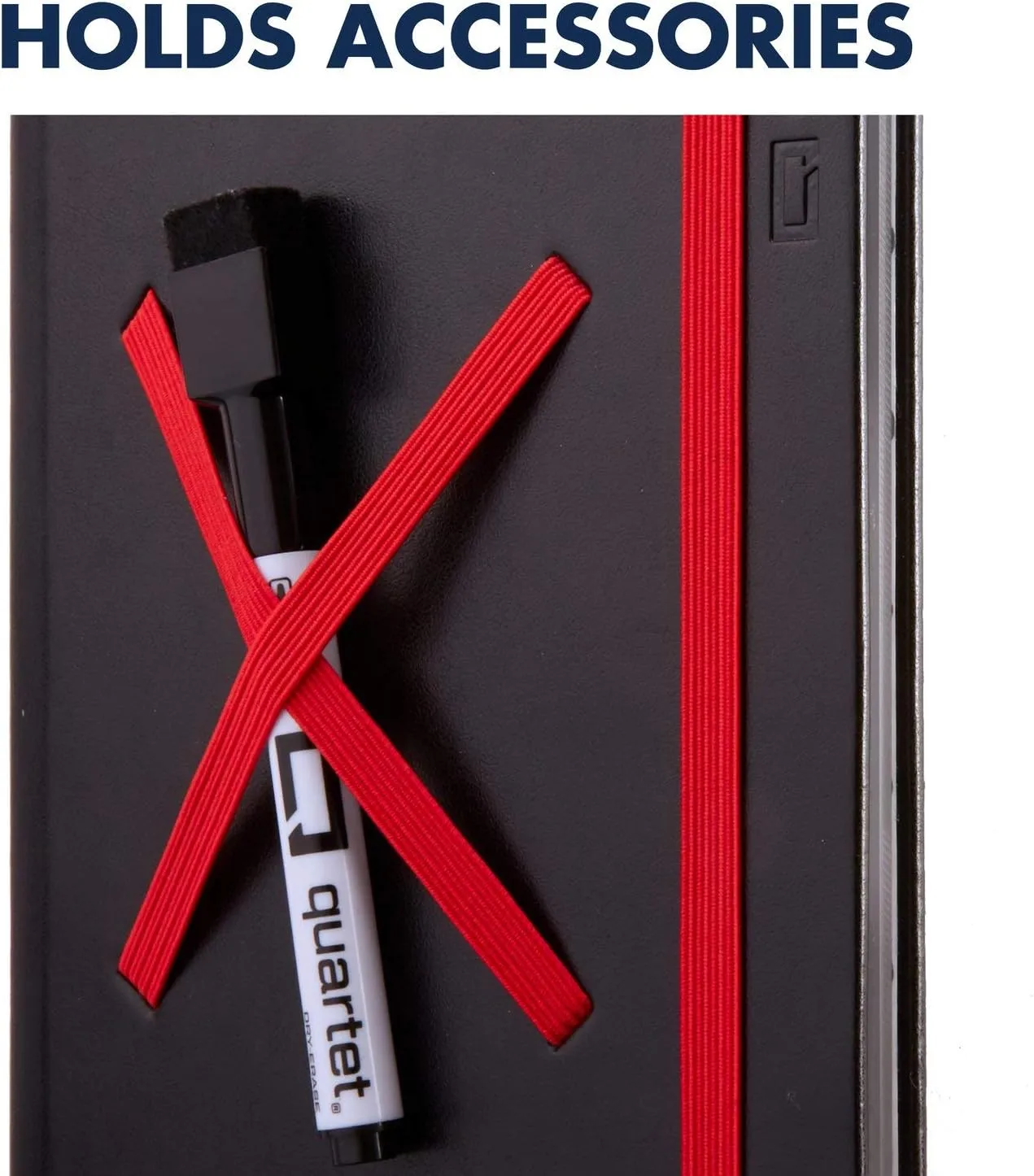 QUARTET Portable Glass Dry-Erase Pad, 5 x 8