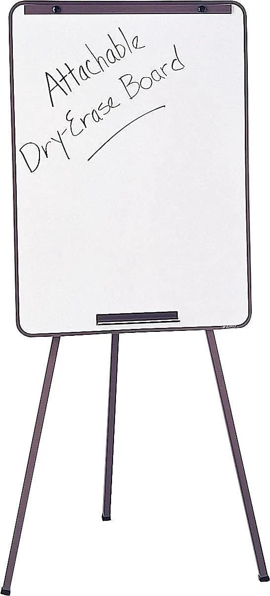 Quartet Tripod Display Easel, 72-inch Steel, Bronze