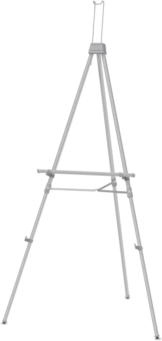 QUARTET Telescoping Aluminum Display Easel, 38–66 in