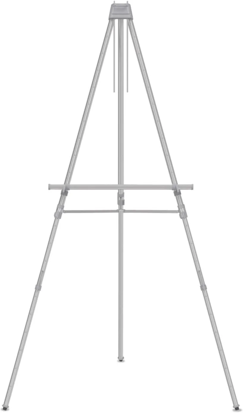 QUARTET Telescoping Aluminum Display Easel, 38–66 in